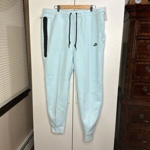 Nike Sportswear Tech Fleece Jogger Pants Glacier Blue FZ4710-474 Mens Sz 2XL NEW